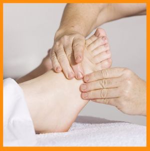 Fußreflexzonenmassage